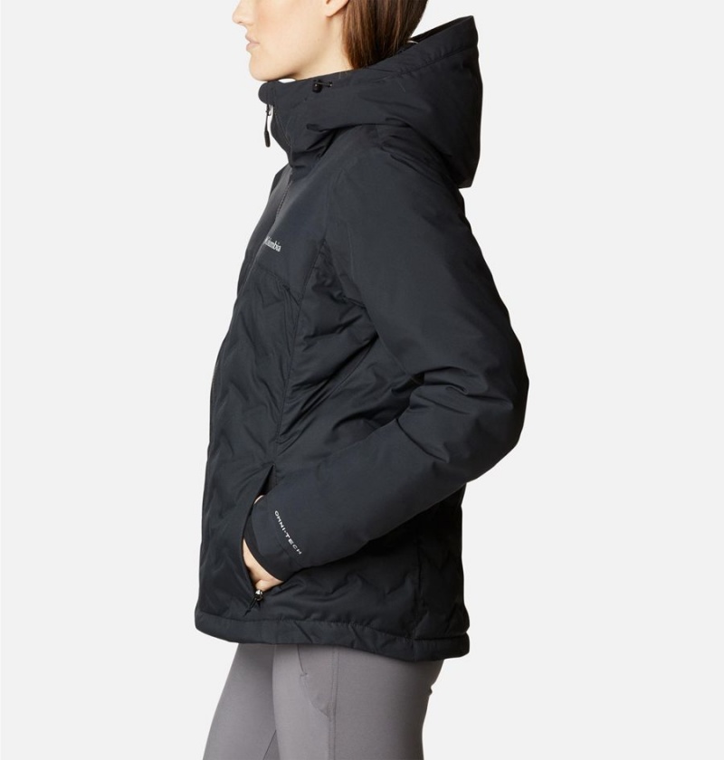 Black Women's Columbia Grand Trek II Puffer Jacket | GFDSK-8560