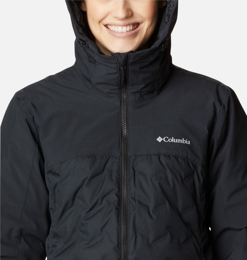 Black Women's Columbia Grand Trek II Puffer Jacket | GFDSK-8560