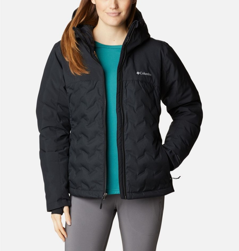 Black Women's Columbia Grand Trek II Puffer Jacket | GFDSK-8560