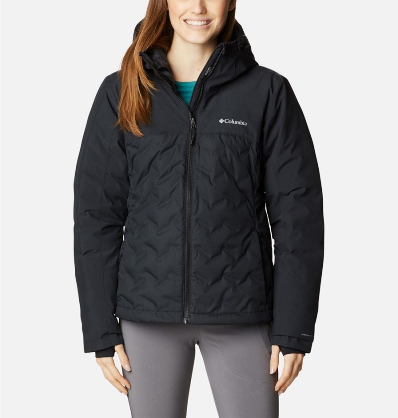 Black Women\'s Columbia Grand Trek II Puffer Jacket | GFDSK-8560