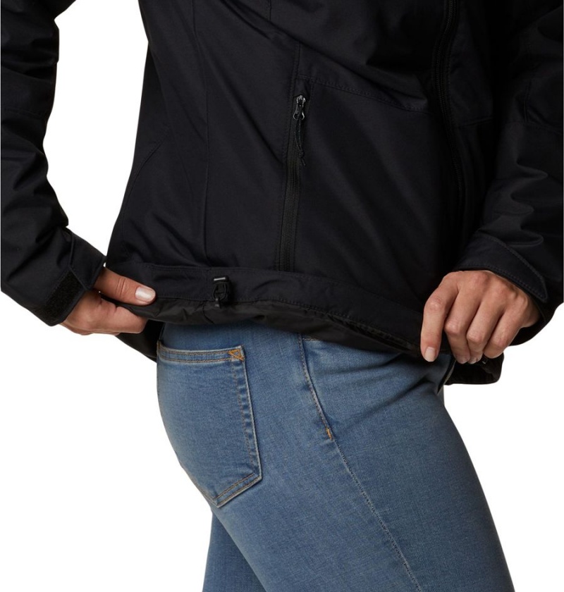 Black Women's Columbia Gulfport Interchange 3 In 1 Jackets | DKAEZ-3251