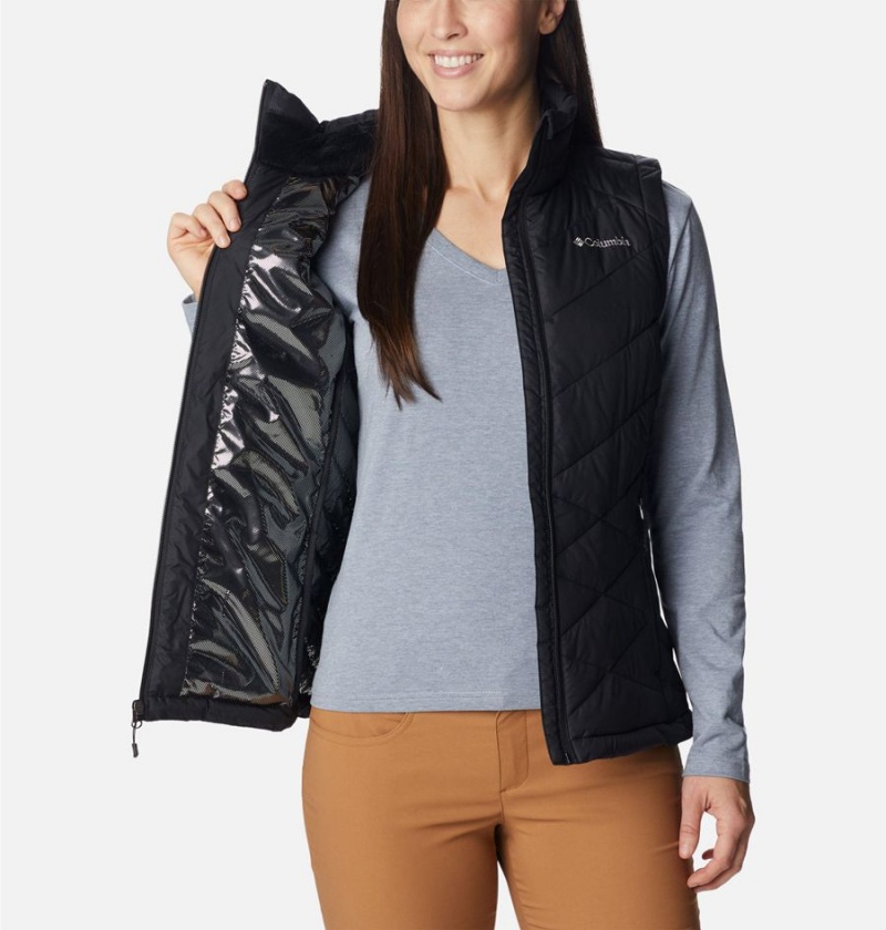 Black Women's Columbia Heavenly Vest | XJHES-0615