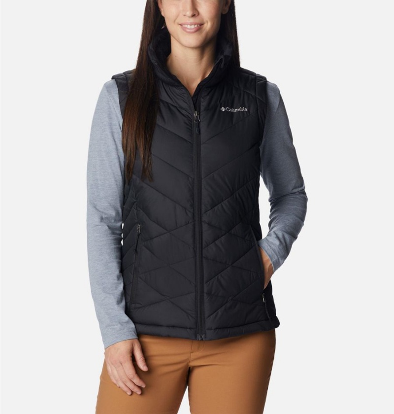 Black Women's Columbia Heavenly Vest | XJHES-0615