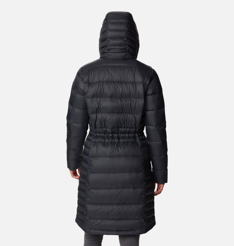 Black Women's Columbia Hexbreaker Elite Down Coats | TQJZH-9308