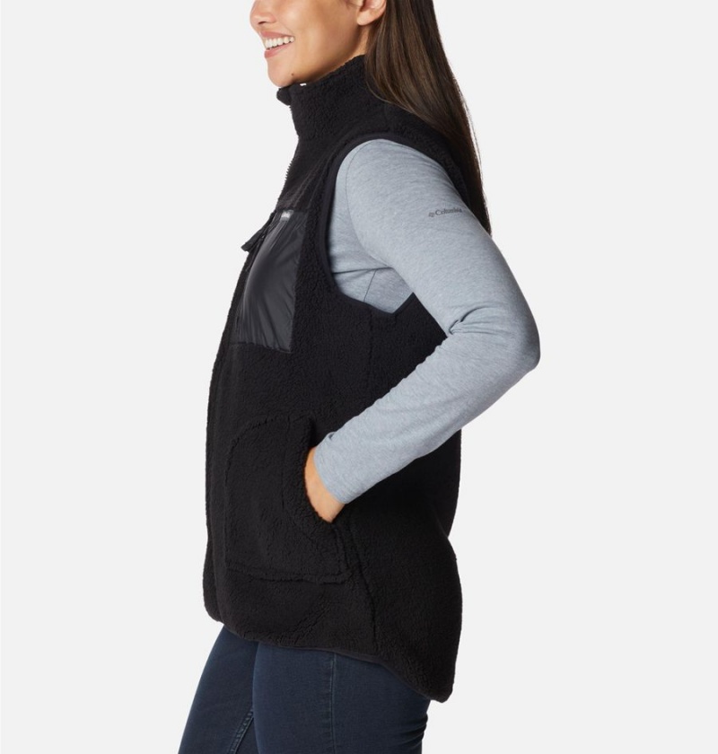 Black Women's Columbia Holly Hideaway Vest | CRXBW-2519