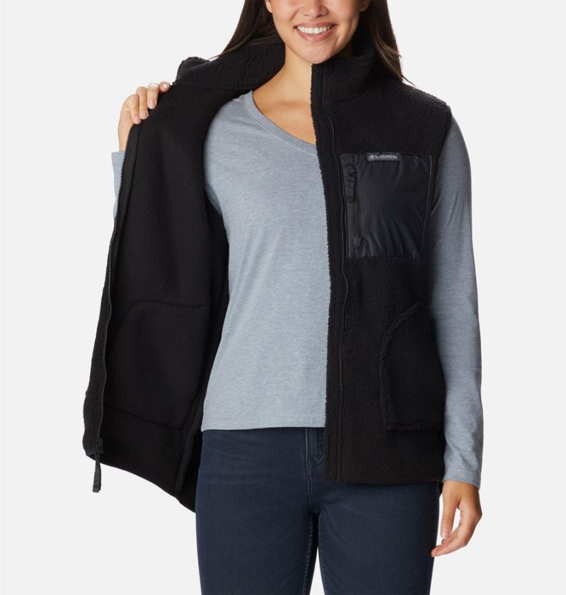 Black Women's Columbia Holly Hideaway Vest | CRXBW-2519