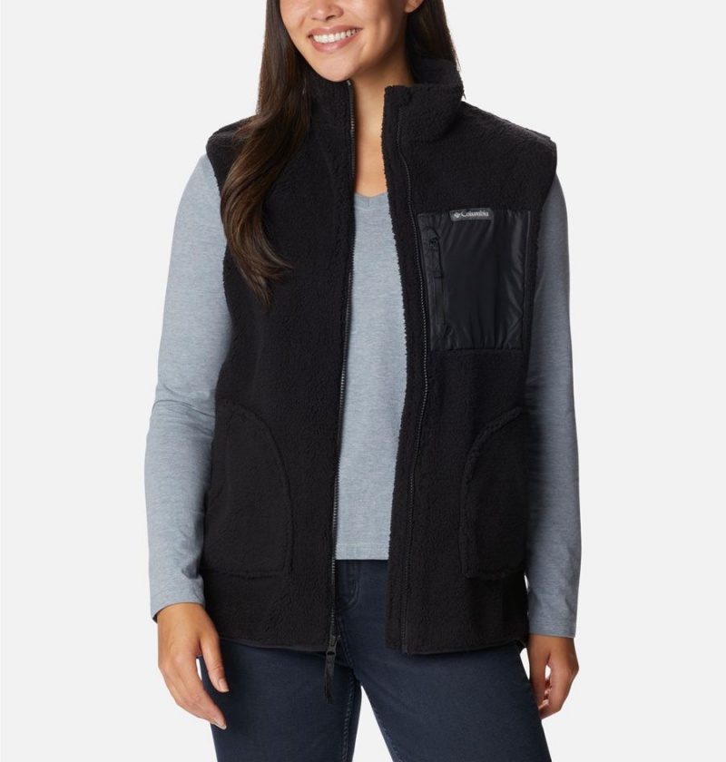 Black Women's Columbia Holly Hideaway Vest | CRXBW-2519