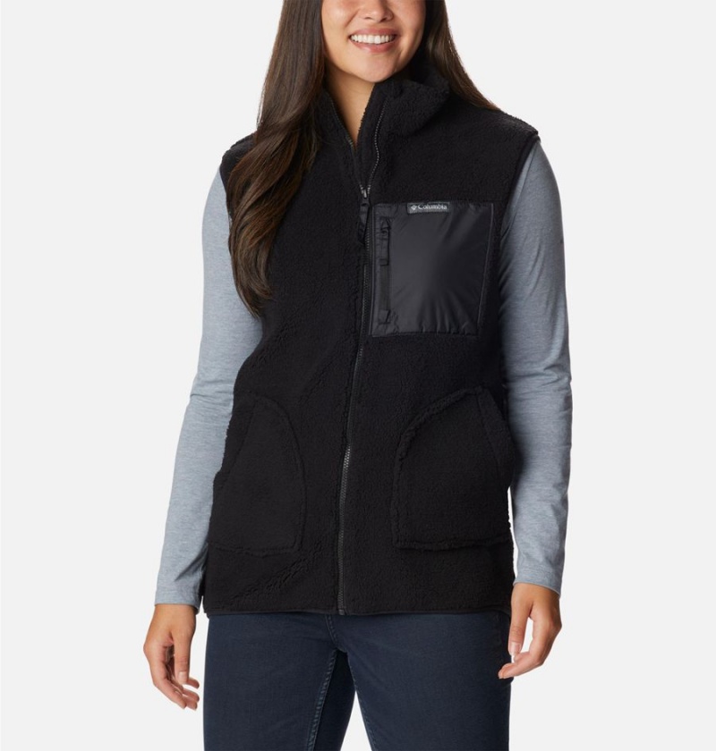 Black Women\'s Columbia Holly Hideaway Vest | CRXBW-2519