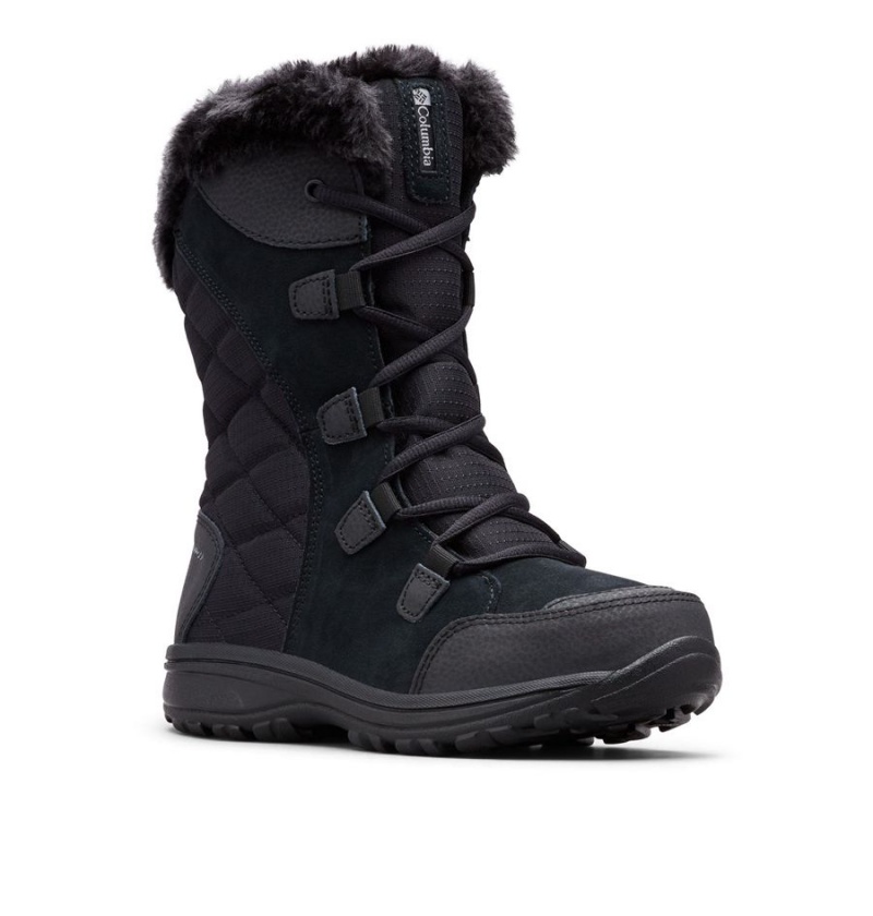 Black Women's Columbia Ice Maiden II Boots | YTDOK-7813