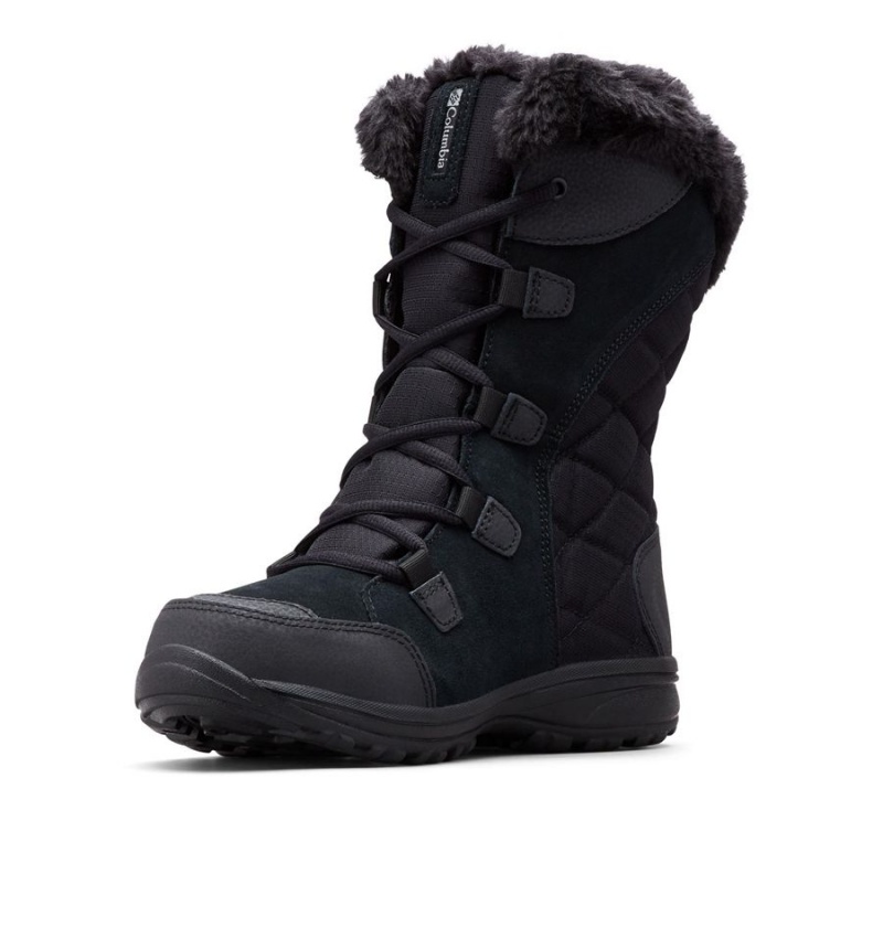 Black Women's Columbia Ice Maiden II Boots | YTDOK-7813