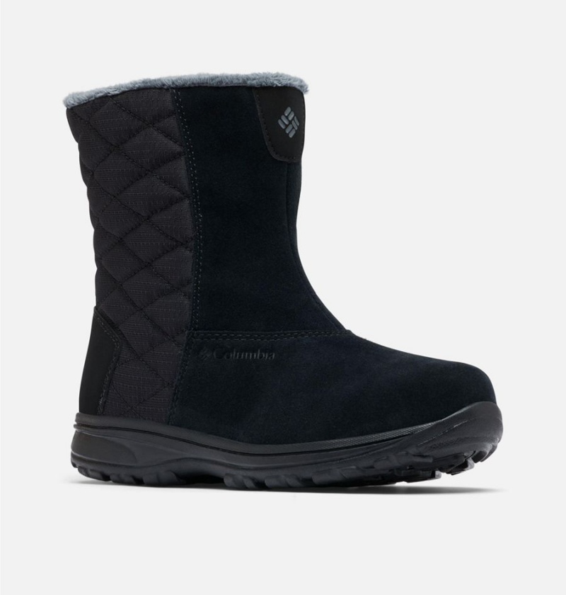 Black Women's Columbia Ice Maiden Slip III Boots | JORVF-2471