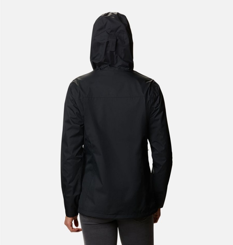 Black Women's Columbia Inner Limits II Rain Jacket | AFMDU-2371