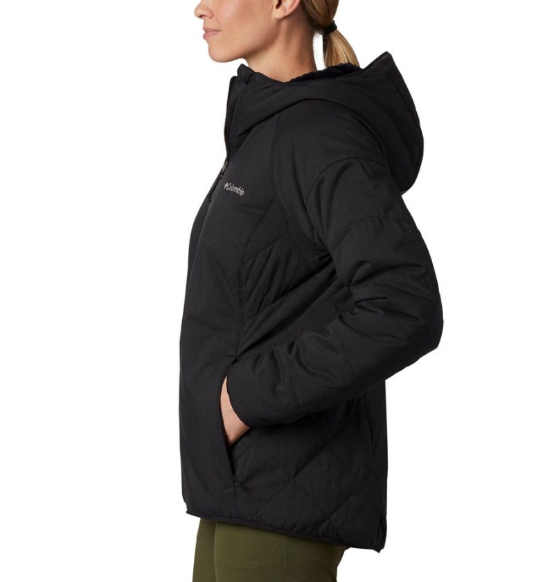 Black Women's Columbia Kruser Ridge II Plush Softshell Jackets | CTBIH-3894