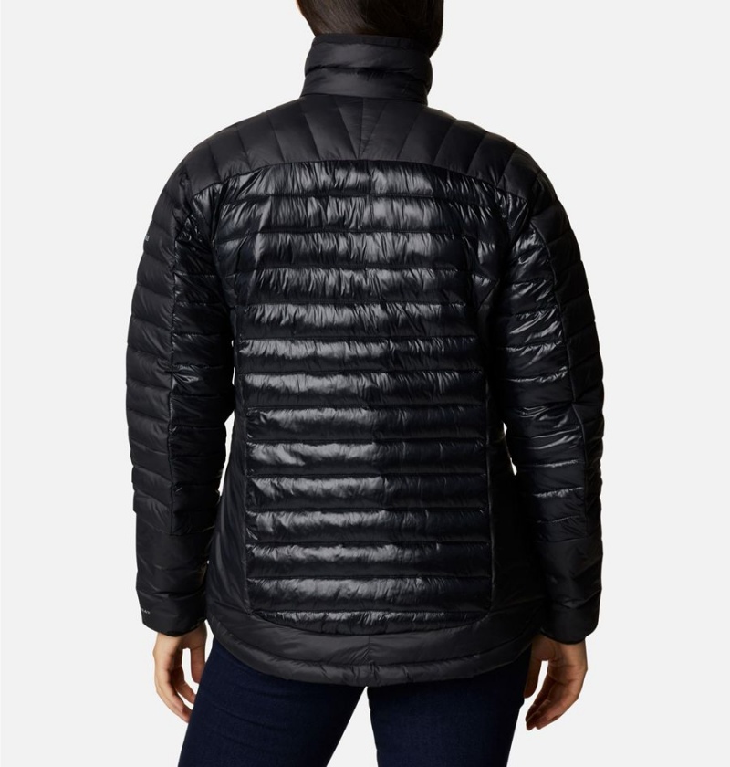 Black Women's Columbia Labyrinth Loop Insulated Puffer Jacket | CKARI-2370