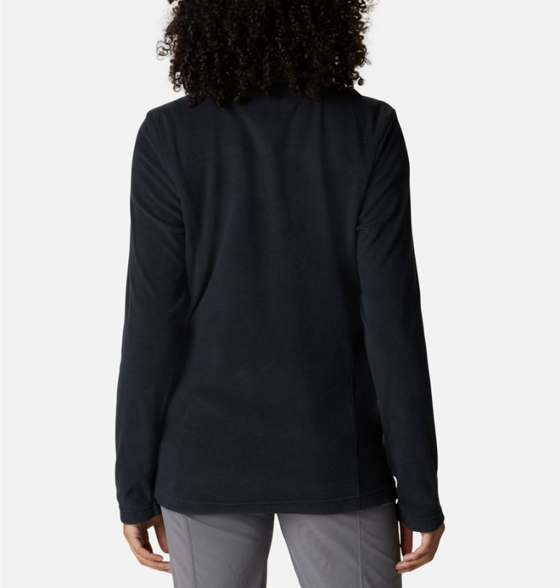 Black Women's Columbia Lake Aloha Half Zip Fleece Pullover | KJGUV-3102