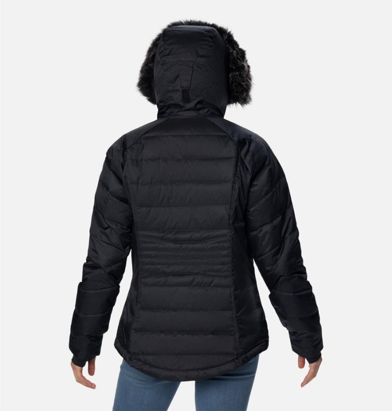 Black Women's Columbia Lay D III Puffer Jacket | AIJRE-3925