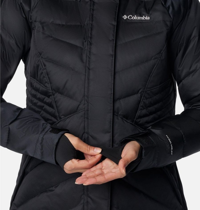 Black Women's Columbia Lay D III Puffer Jacket | AIJRE-3925