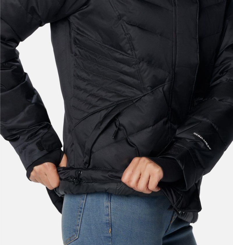 Black Women's Columbia Lay D III Puffer Jacket | AIJRE-3925