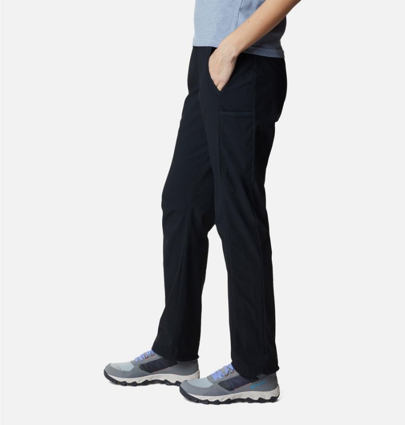 Black Women's Columbia Leslie Falls Pants | UJPKE-2547