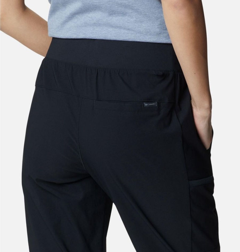 Black Women's Columbia Leslie Falls Pants | UJPKE-2547