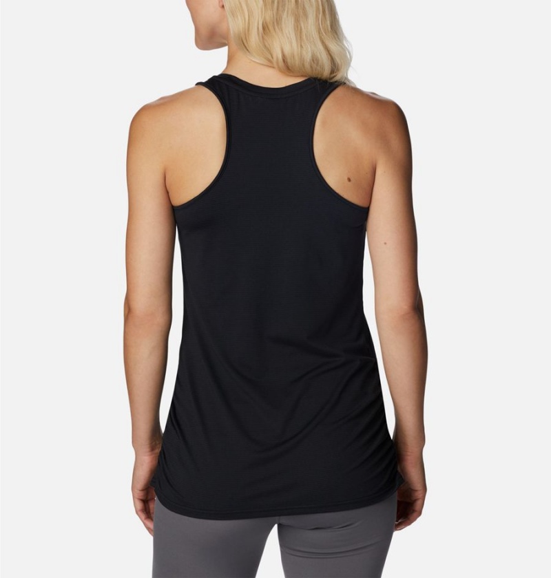 Black Women's Columbia Leslie Falls Tank Top | SZLOJ-4123