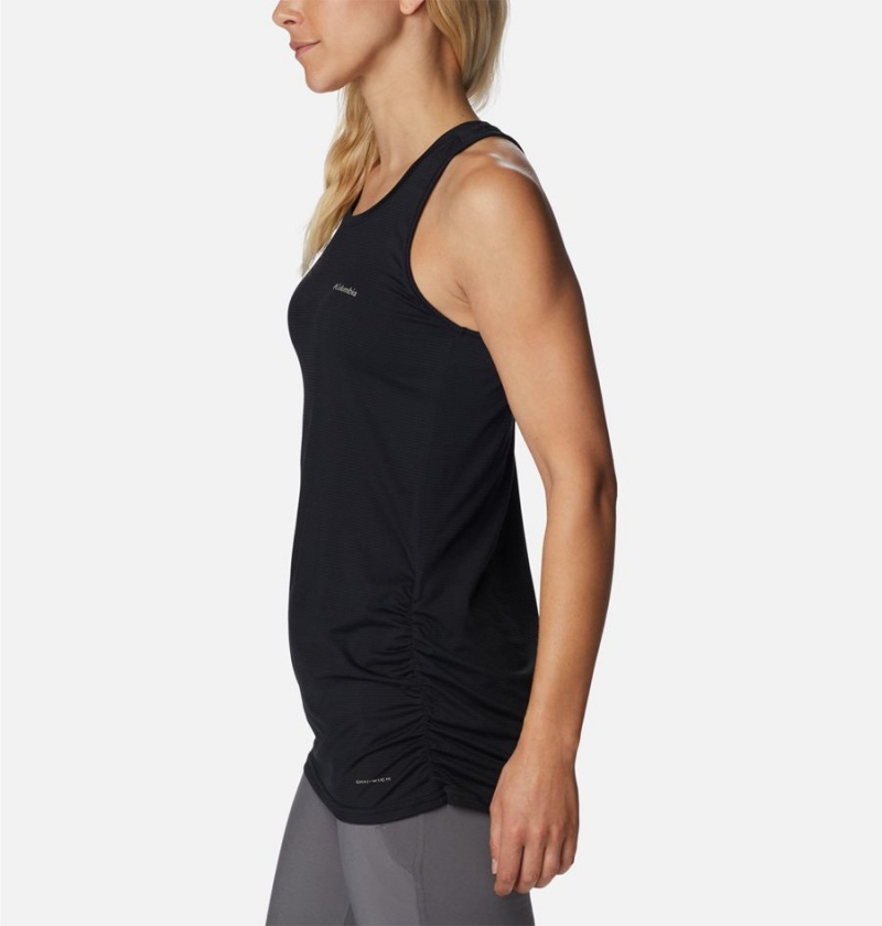 Black Women's Columbia Leslie Falls Tank Top | SZLOJ-4123