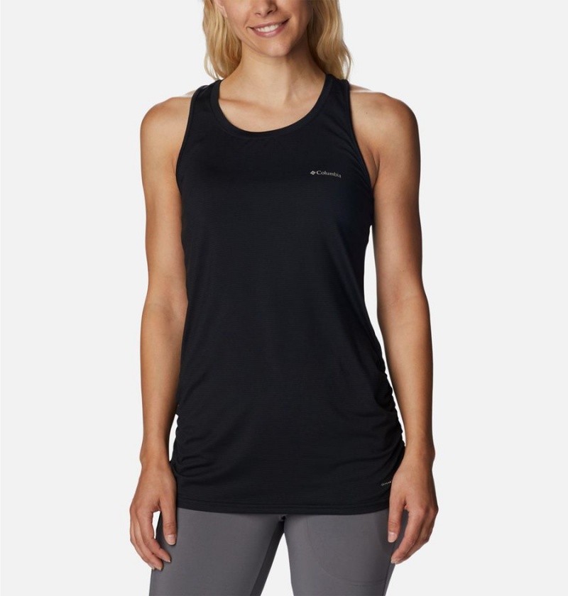 Black Women\'s Columbia Leslie Falls Tank Top | SZLOJ-4123