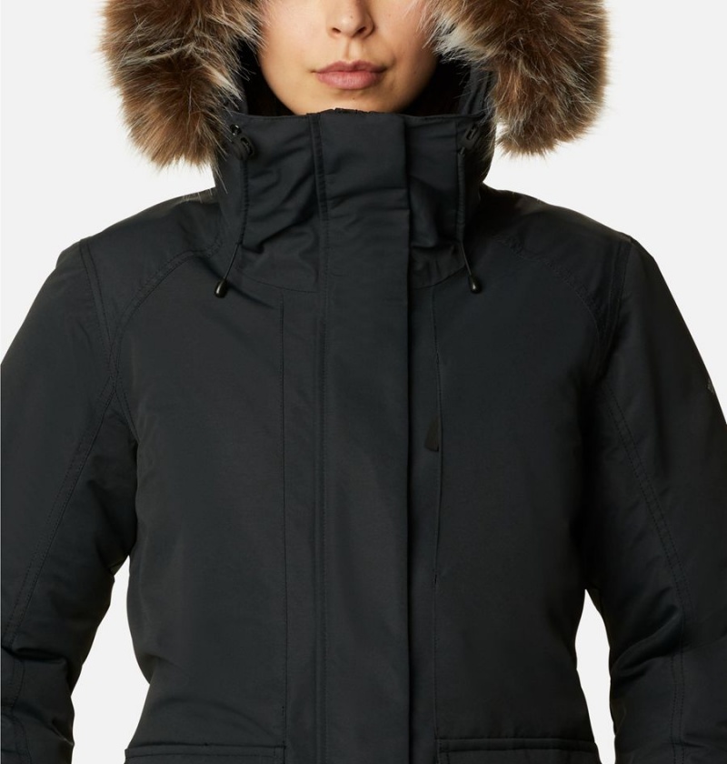 Black Women's Columbia Little Si Insulated Coats | EXFCK-1690