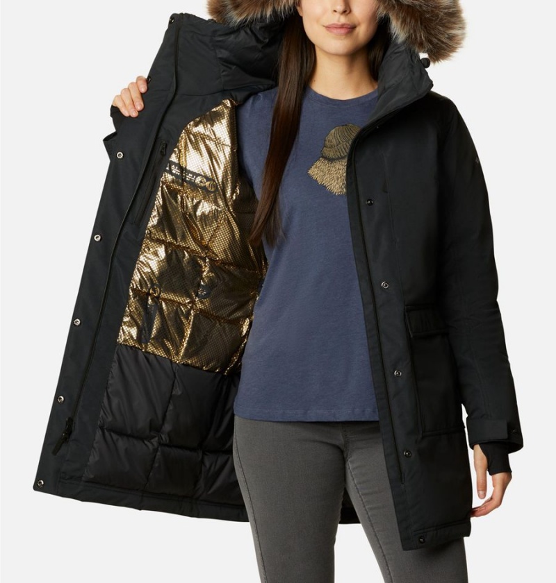 Black Women's Columbia Little Si Insulated Coats | EXFCK-1690