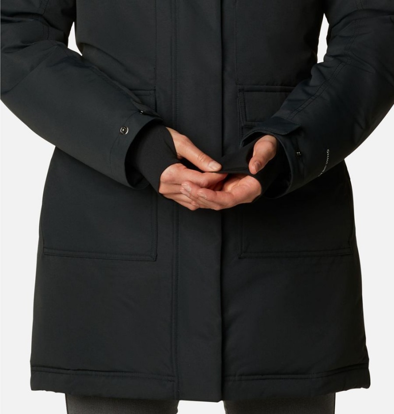 Black Women's Columbia Little Si Insulated Coats | EXFCK-1690