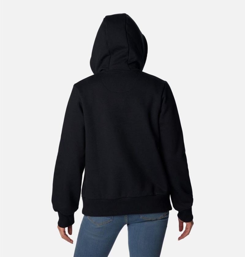 Black Women's Columbia Marble Canyon Hoodie | YOBSK-9084