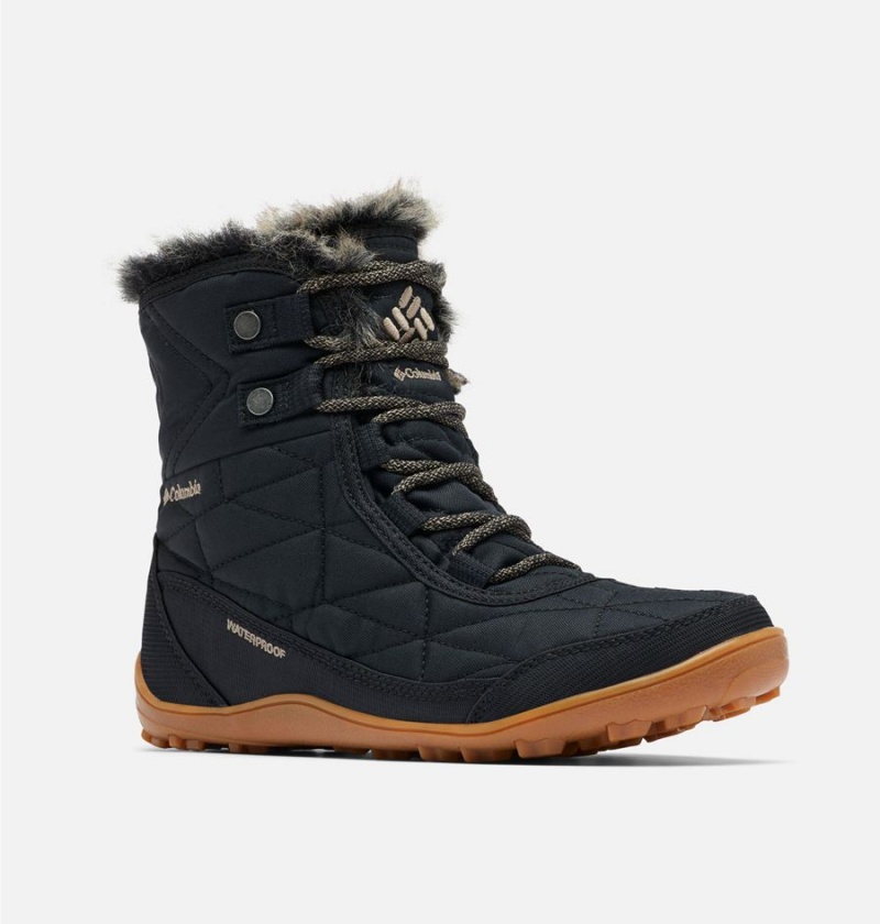 Black Women's Columbia Minx Shorty III Boots | YWSZX-7038