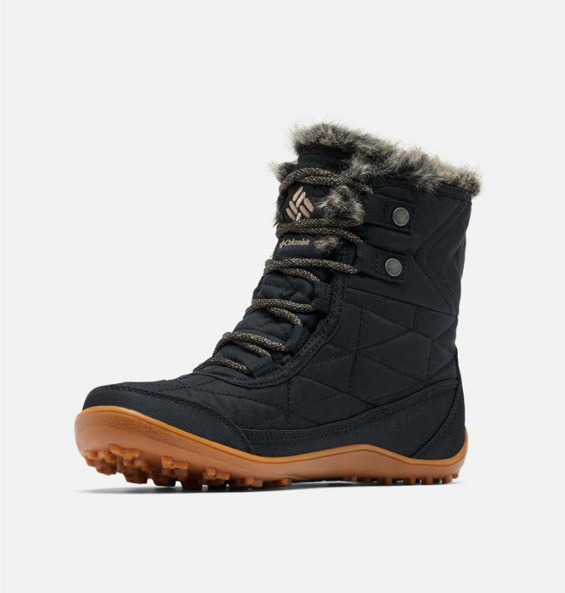 Black Women's Columbia Minx Shorty III Boots | YWSZX-7038