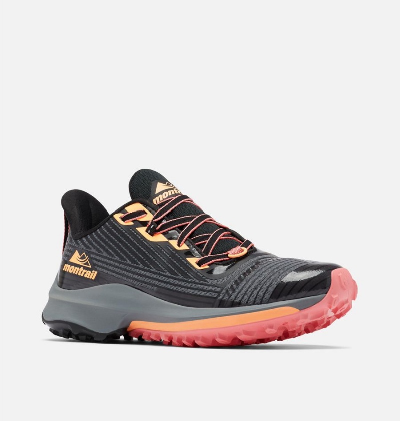 Black Women's Columbia Montrail Trinity AG Trail Running Sneakers | SWFGI-5192