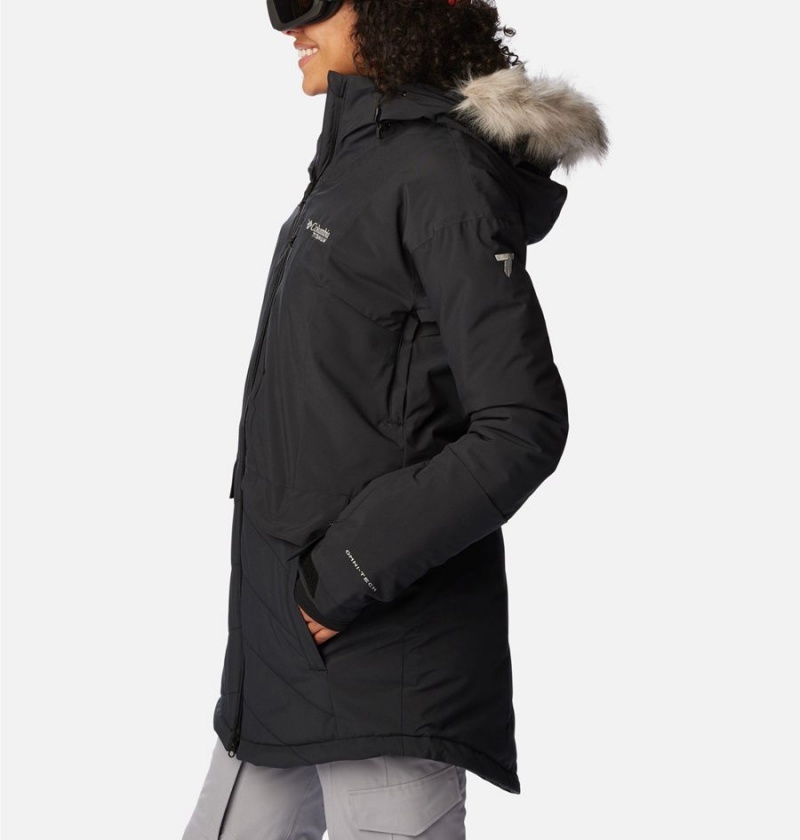 Black Women's Columbia Mount Bindo III Insulated Puffer Jacket | PQFZI-1870