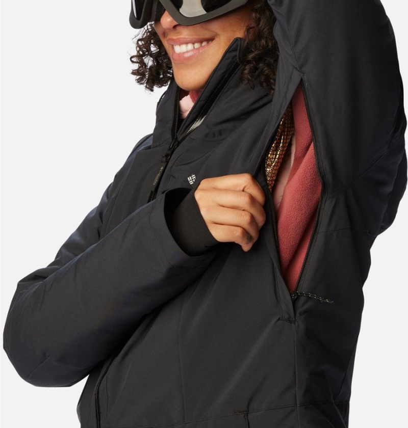 Black Women's Columbia Mount Bindo III Insulated Puffer Jacket | PQFZI-1870