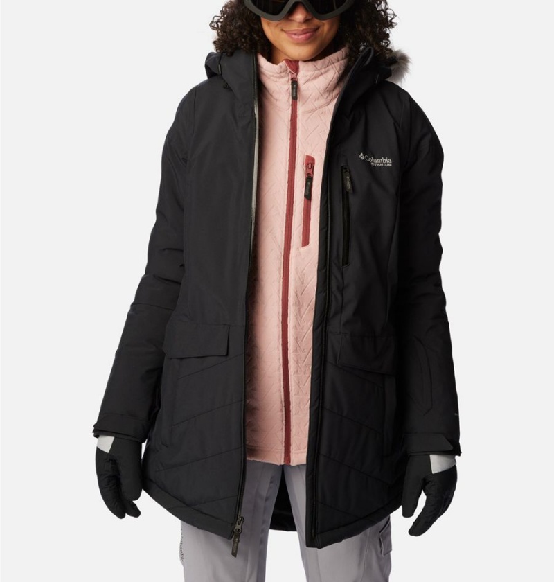 Black Women's Columbia Mount Bindo III Insulated Puffer Jacket | PQFZI-1870