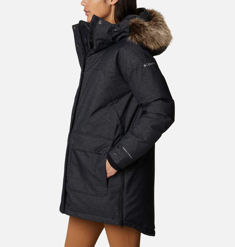 Black Women's Columbia Mount Si Omni Heat Infinity Down Coats | TRKCQ-3687