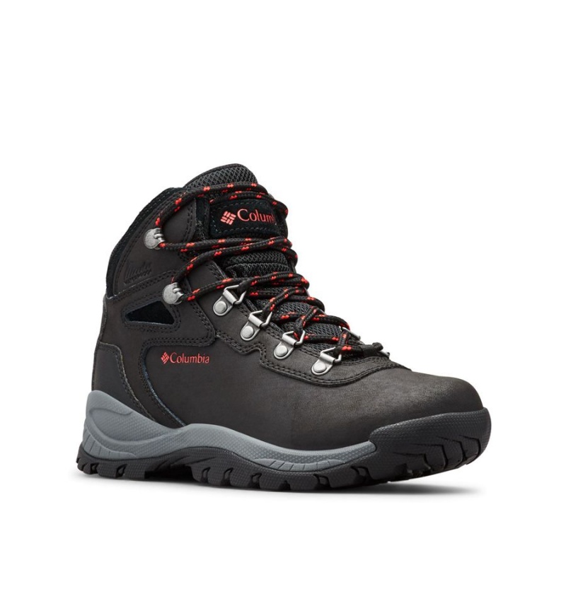 Black Women's Columbia Newton Ridge Plus Waterproof Boot Hiking Shoes | YEIOS-8276