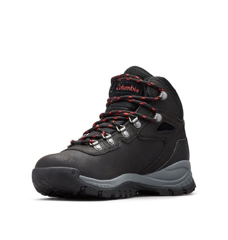 Black Women's Columbia Newton Ridge Plus Waterproof Boot Hiking Shoes | YEIOS-8276