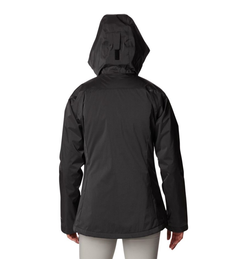 Black Women's Columbia Oak Ridge Interchange 3 In 1 Jackets | JSNHM-5190