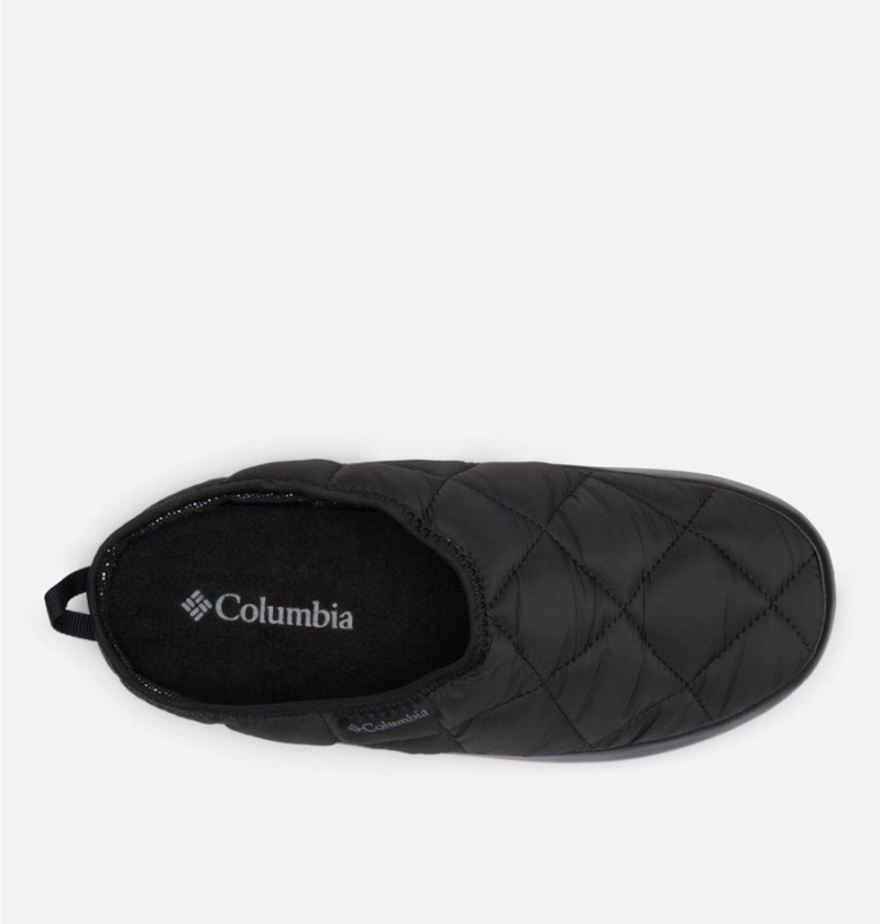 Black Women's Columbia Omni Heat Lazy Bend Camper Slippers | OCPMG-3574