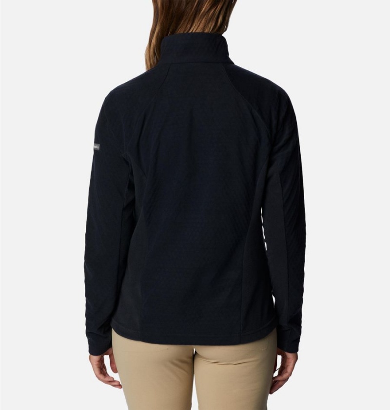 Black Women's Columbia Overlook Pass Half Zip Pullover | WDEYP-1986