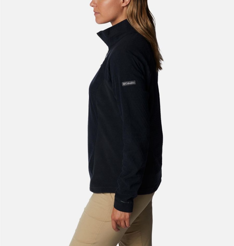 Black Women's Columbia Overlook Pass Half Zip Pullover | WDEYP-1986