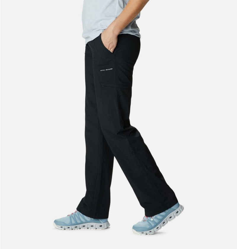 Black Women's Columbia PFG Aruba Roll Up Pants | XEMVF-8576