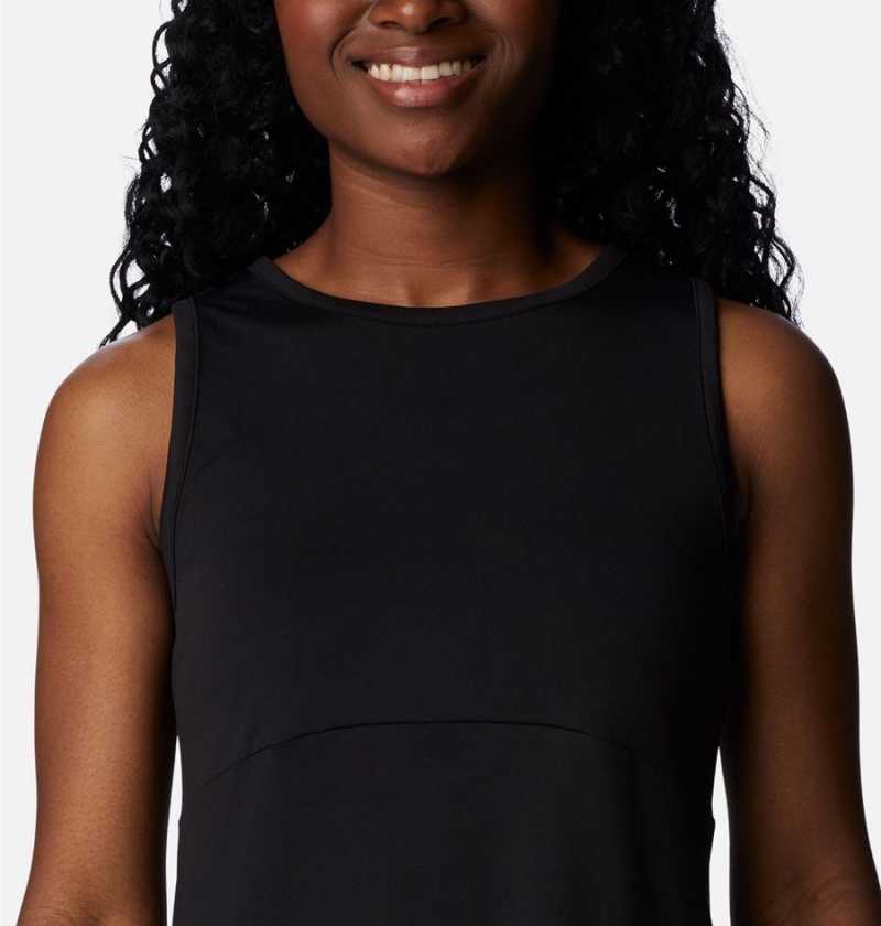 Black Women's Columbia PFG Freezer Tank Dress | PFBIZ-9075