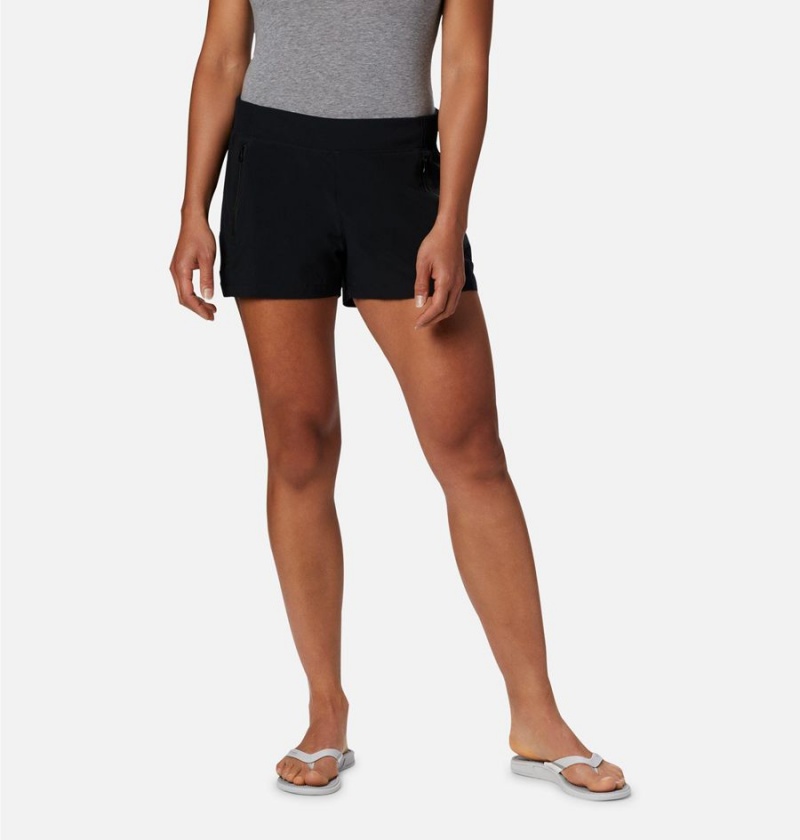 Black Women\'s Columbia PFG Tidal II Shorts | NYDKO-8235