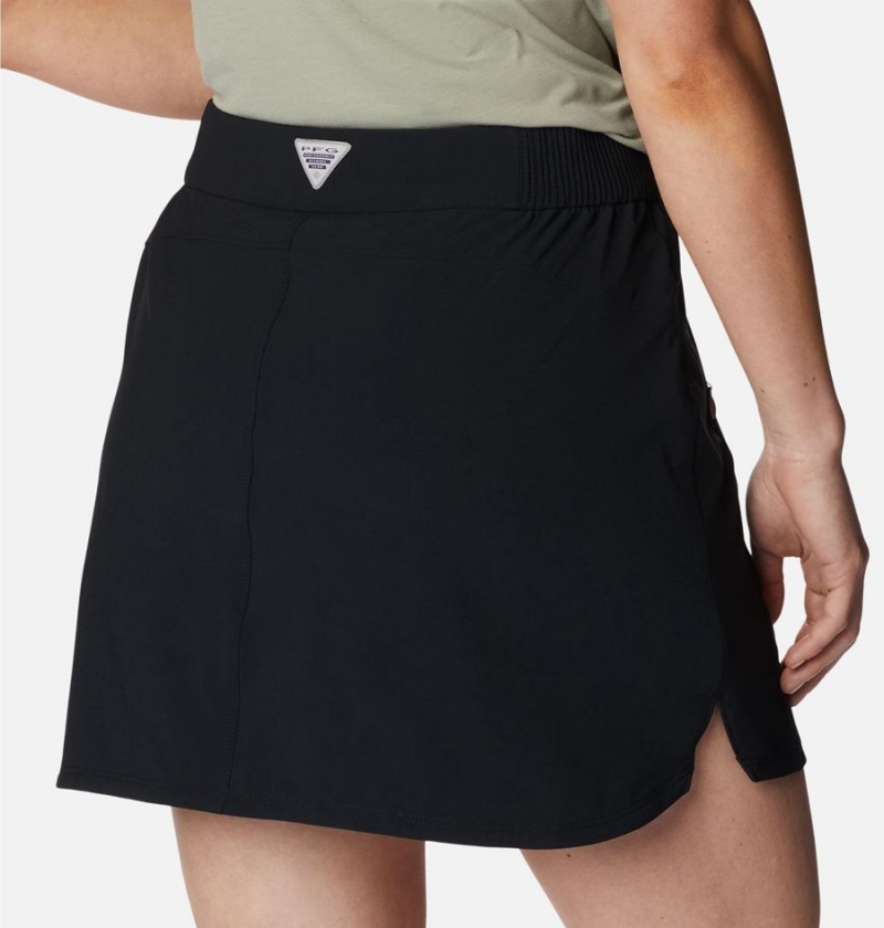 Black Women's Columbia PFG Tidal Skirts | YRSPI-8741