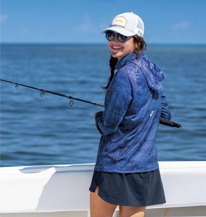 Black Women's Columbia PFG Tidal Skirts | YRSPI-8741