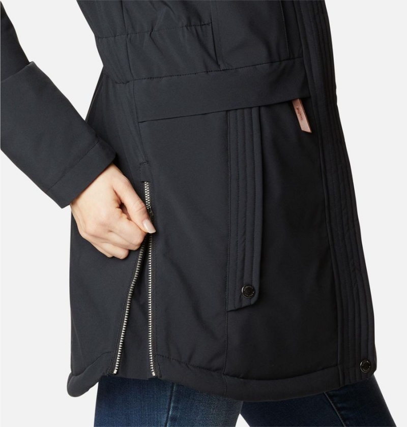 Black Women's Columbia Payton Pass Insulated Coats | RYCDB-1894